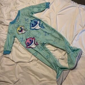 Pick any 5 for $15 Kids Baby Shark Print One Piece Pajama